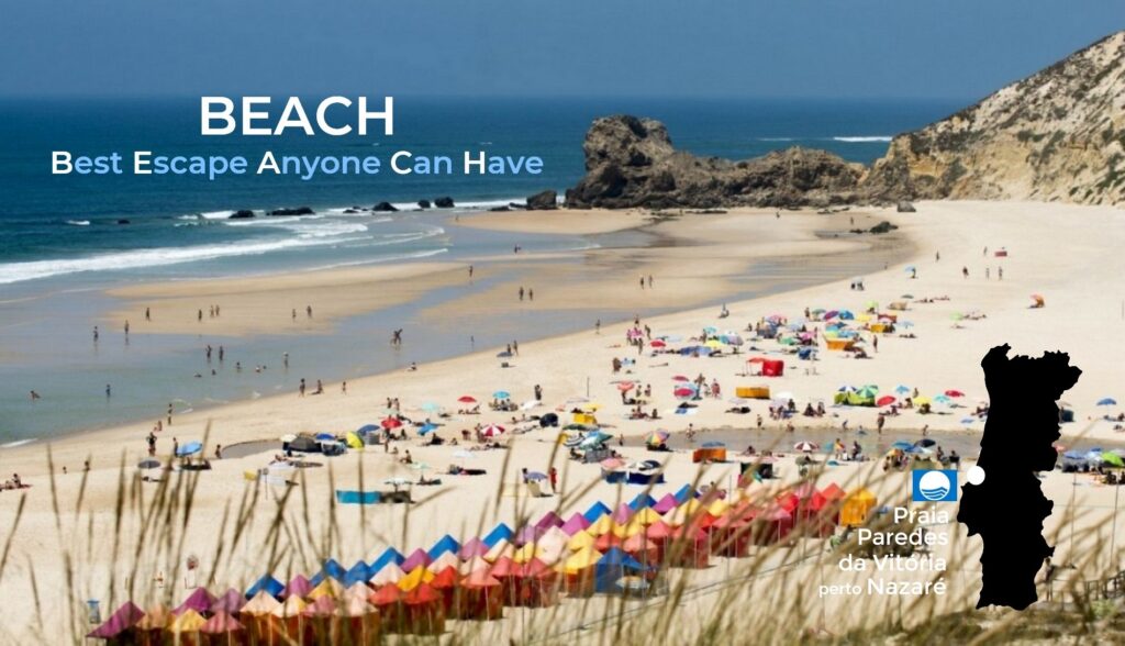 holiday at silvercoast beach Portugal close to Nazaré