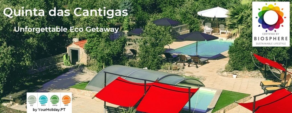 unieke glamping vakantie op een kleinschalig eco vakantie park in midden portugal aan de zilverkust